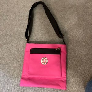 Faux Tory Burch crossbody- VGUC